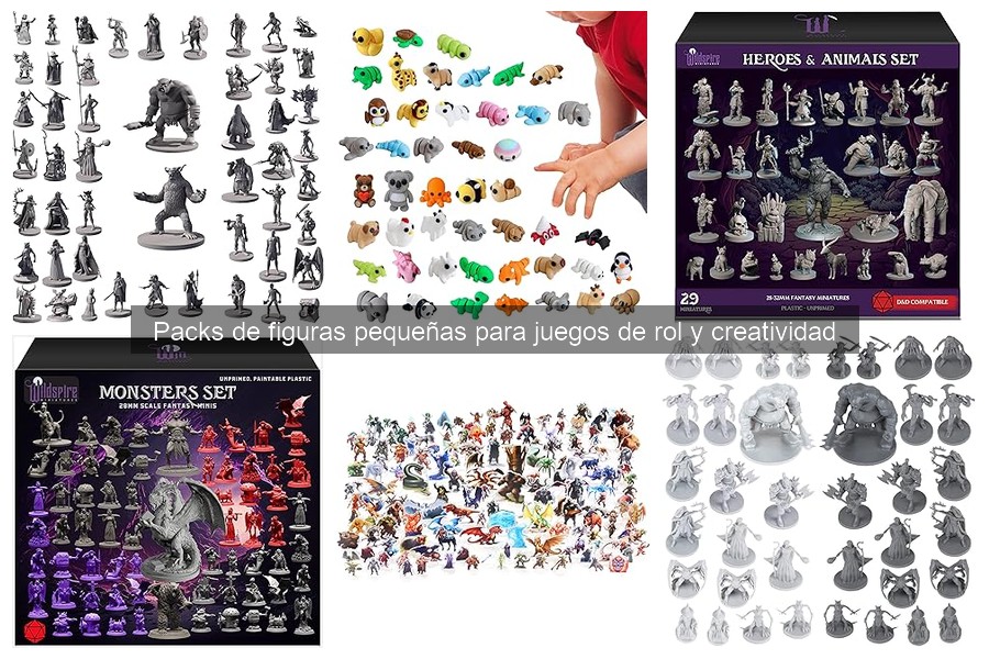 Desventajas de los packs de figuras pequeñas para juegos de rol