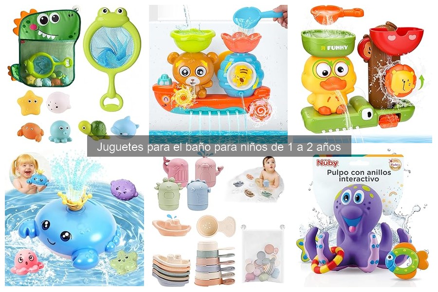 Desventajas de usar juguetes para el baño en niños de 1-2 años