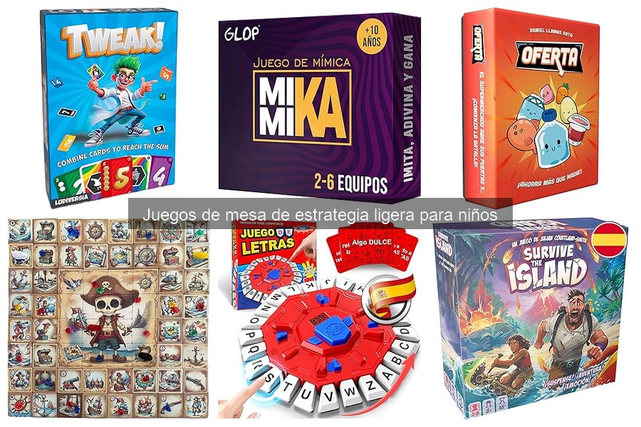 Dificultades al enseñar juegos de mesa de estrategia ligera a niños