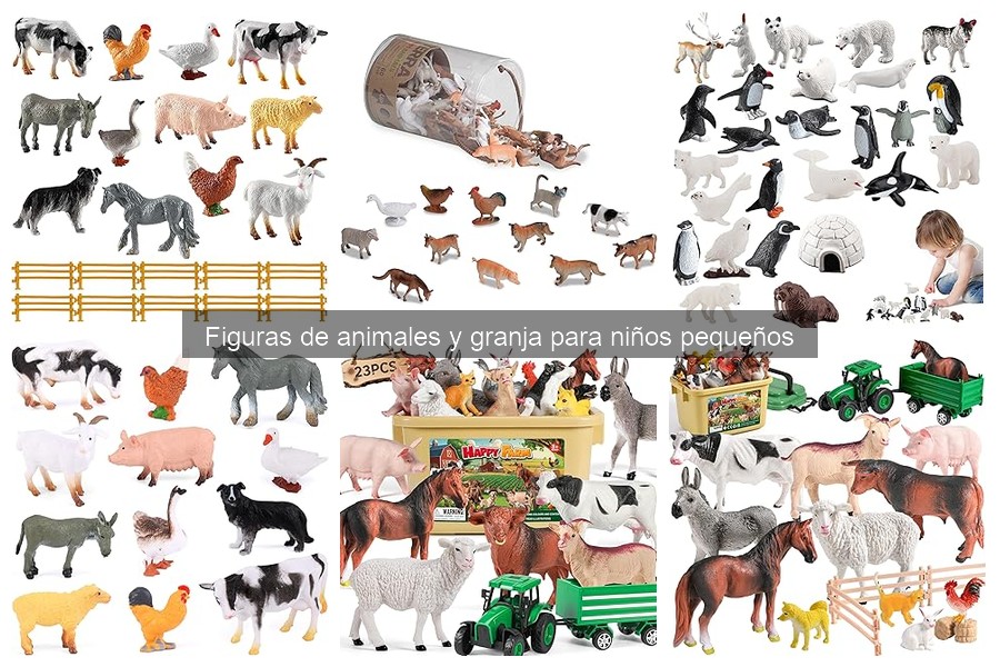 Dónde comprar figuras de animales y granja para niños