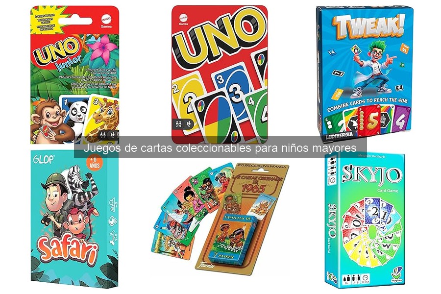 Dónde comprar juegos de cartas coleccionables para niños