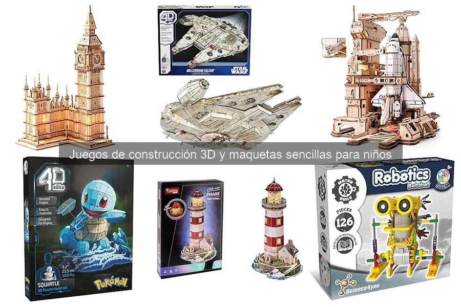 Dónde comprar juegos de construcción 3D recomendados para niños