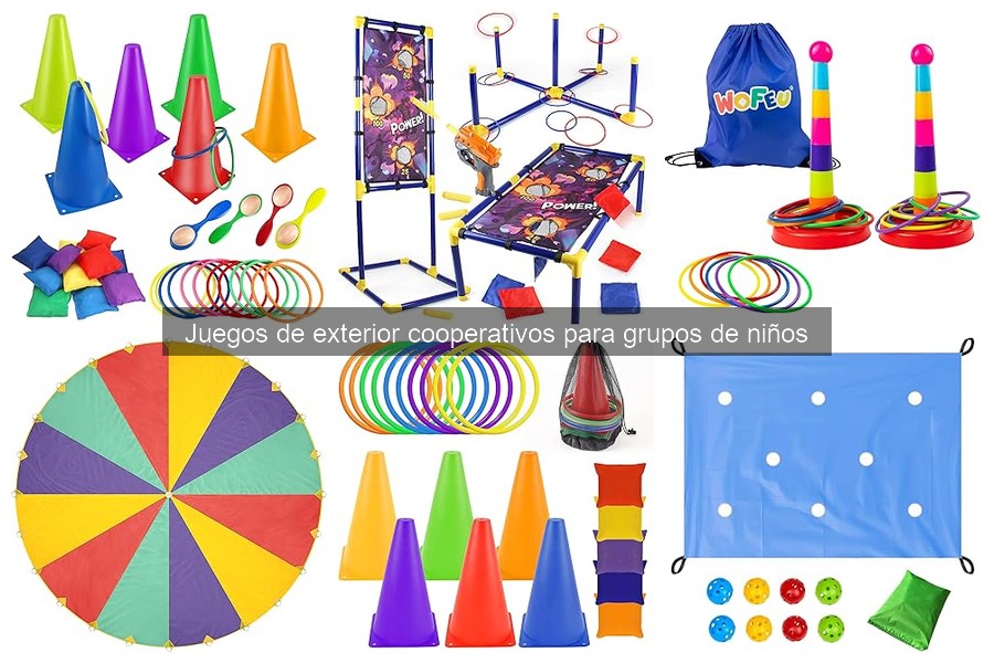 Dónde comprar juegos de exterior cooperativos para niños