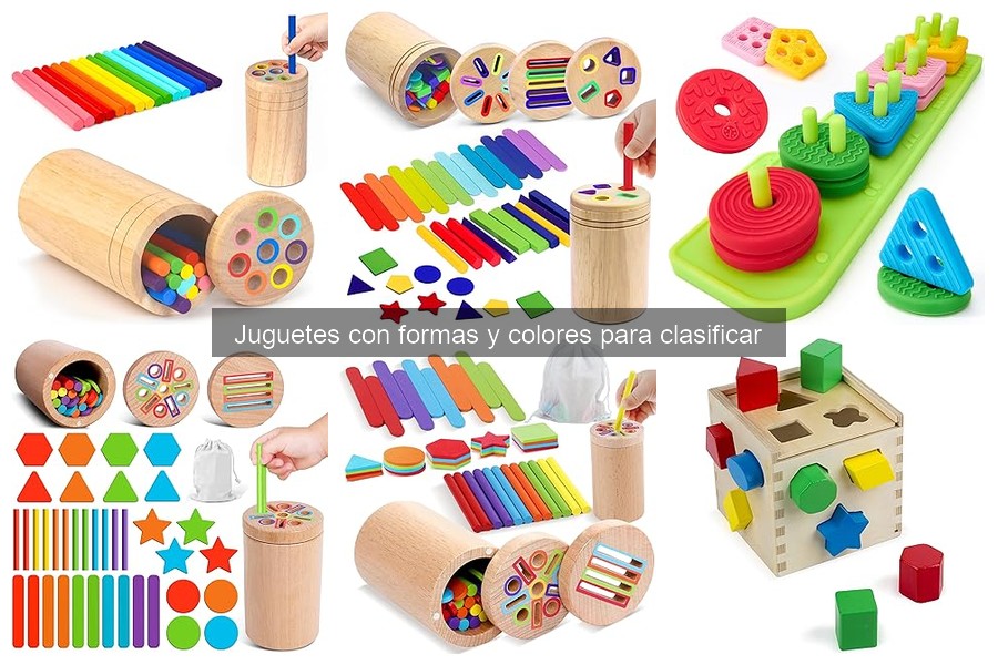 Dónde comprar juguetes de clasificación de formas y colores
