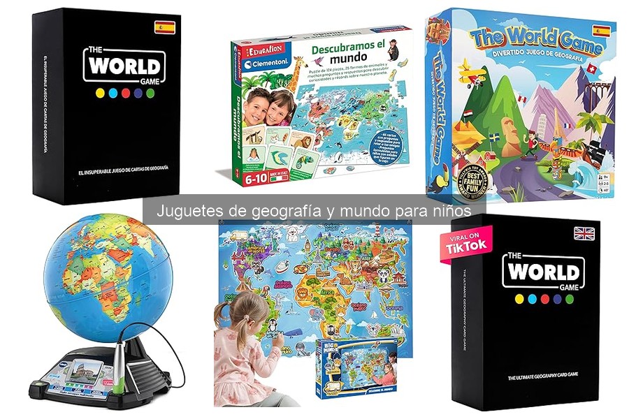 Dónde comprar juguetes de geografía al mejor precio