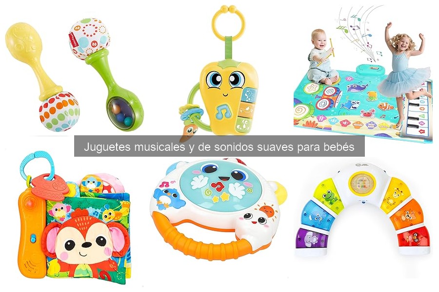 Dónde comprar juguetes musicales suaves para bebés