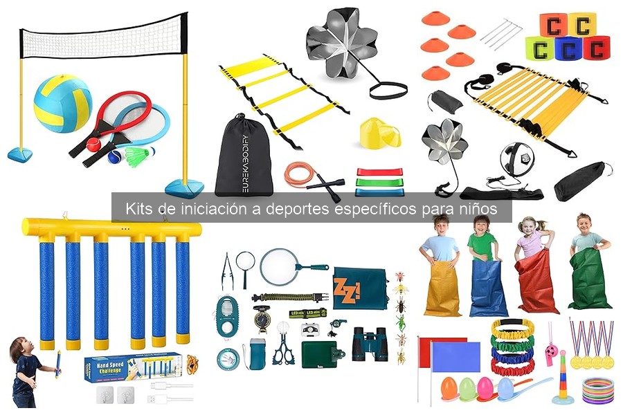 Dónde comprar kits de iniciación a deportes para niños
