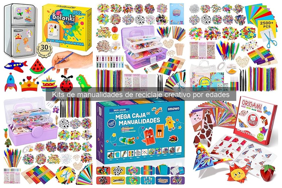Dónde comprar kits de manualidades de reciclaje creativo