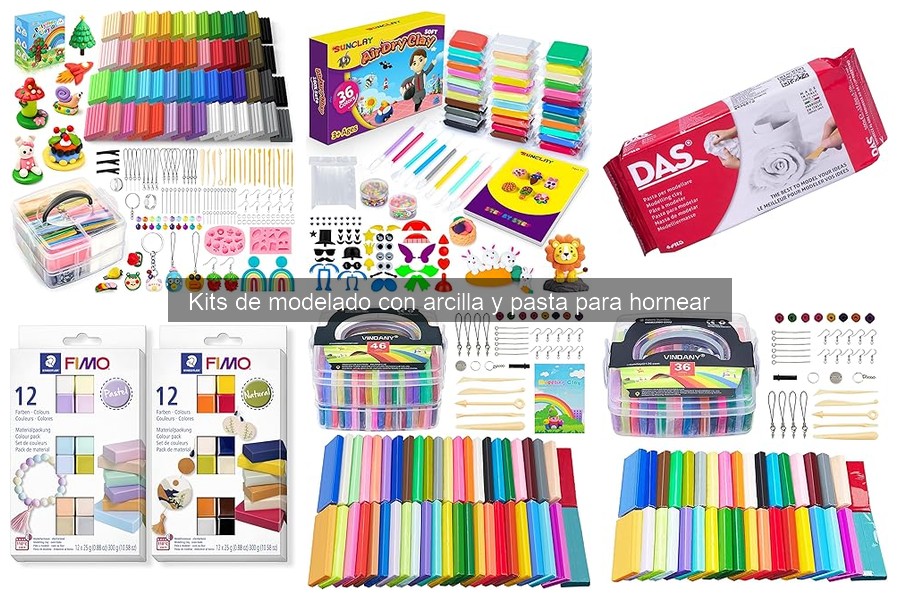 Dónde comprar kits de modelado con arcilla y pasta para hornear