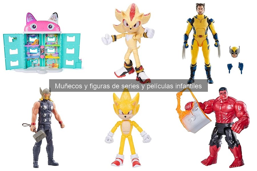 Dónde comprar muñecos de series y películas infantiles