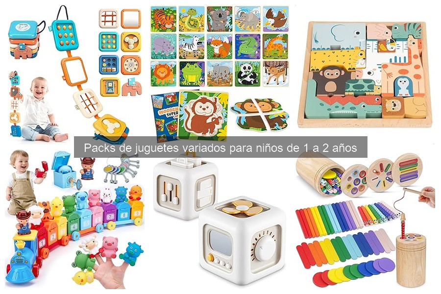 Dónde comprar packs de juguetes para niños de 1 a 2 años