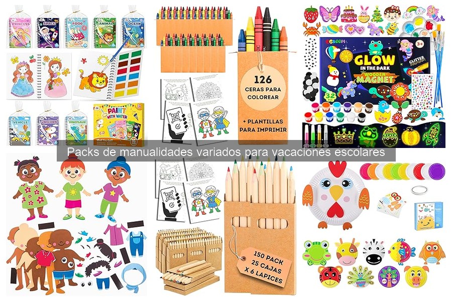 Dónde comprar packs de manualidades online para niños