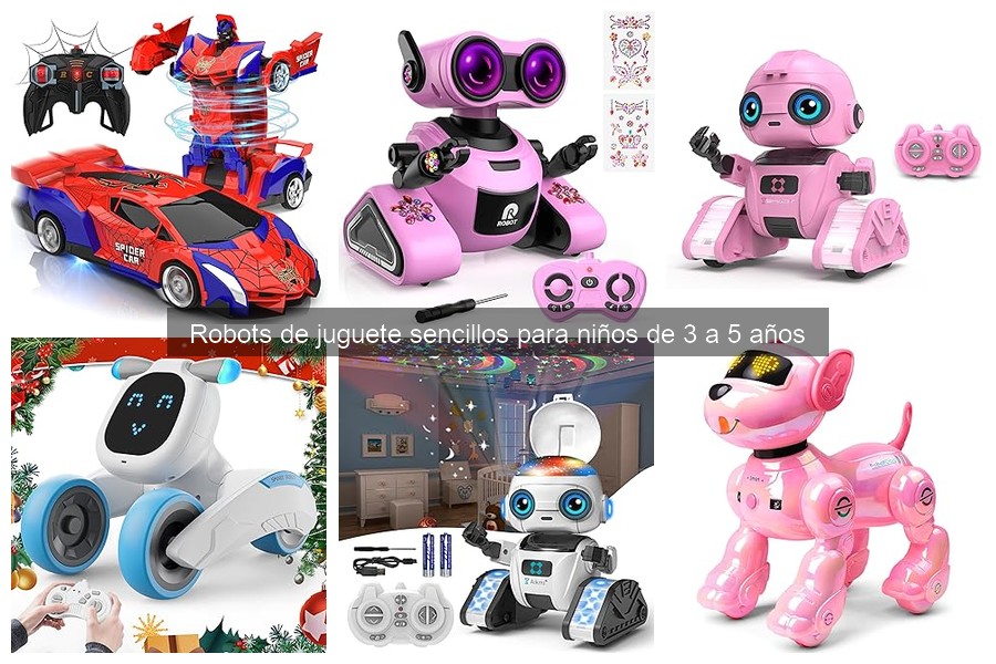 Dónde comprar robots de juguete sencillos para niños