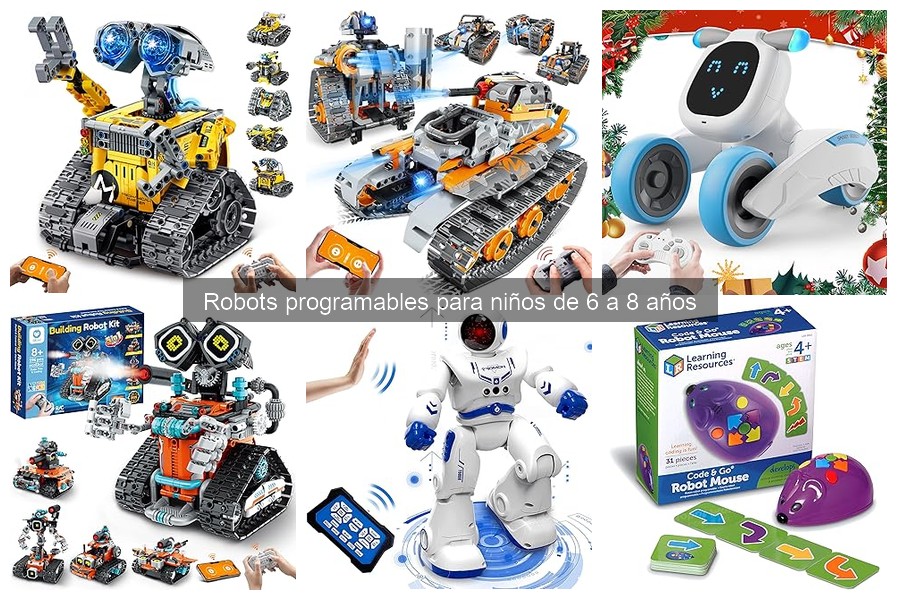 Dónde comprar robots programables para niños de 6 a 8 años