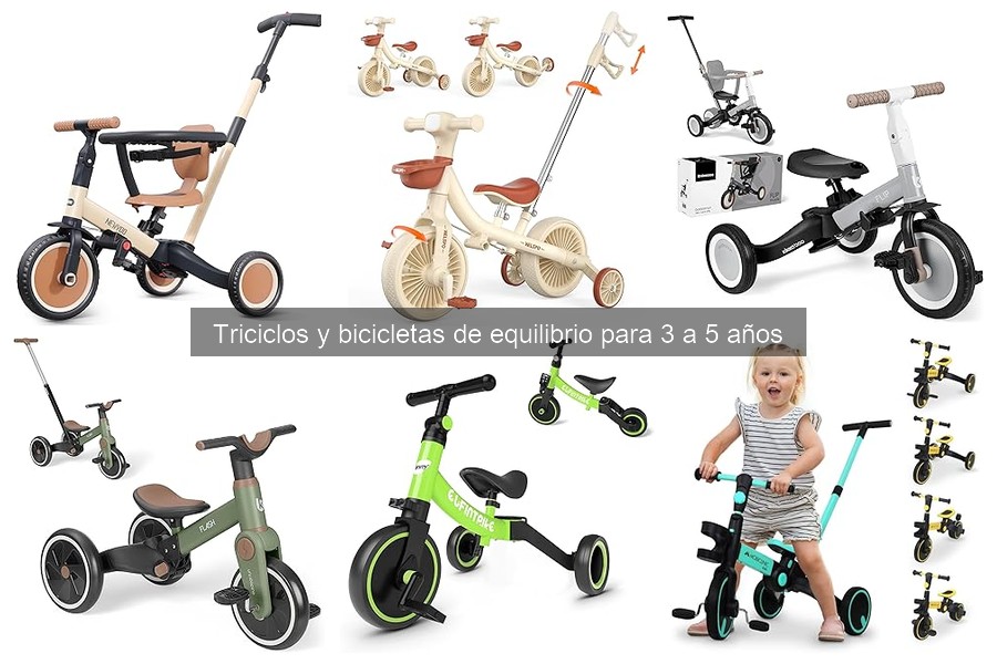 ** Dónde comprar triciclos y bicicletas de equilibrio al mejor precio
