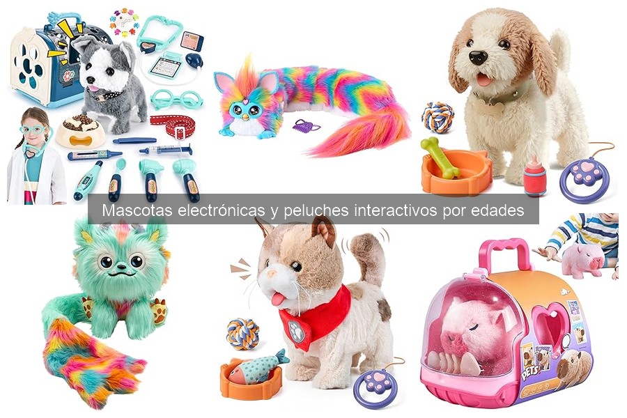 Edades Recomendadas para Mascotas Electrónicas y Peluches