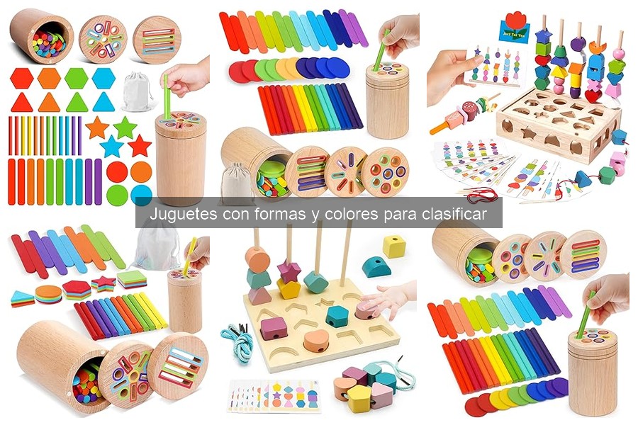 Efectos de los juguetes de clasificación en el desarrollo infantil