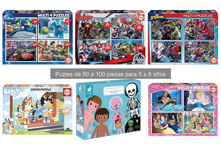 Efectos negativos de un puzle inapropiado para niños de 5 a 6 años
