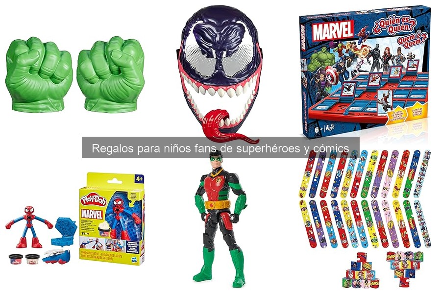 Errores al comprar juguetes de superhéroes para niños