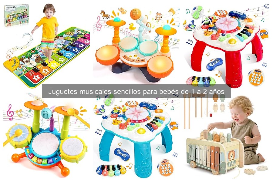 Errores al Comprar Juguetes Musicales para Bebés de 1 a 2 Años