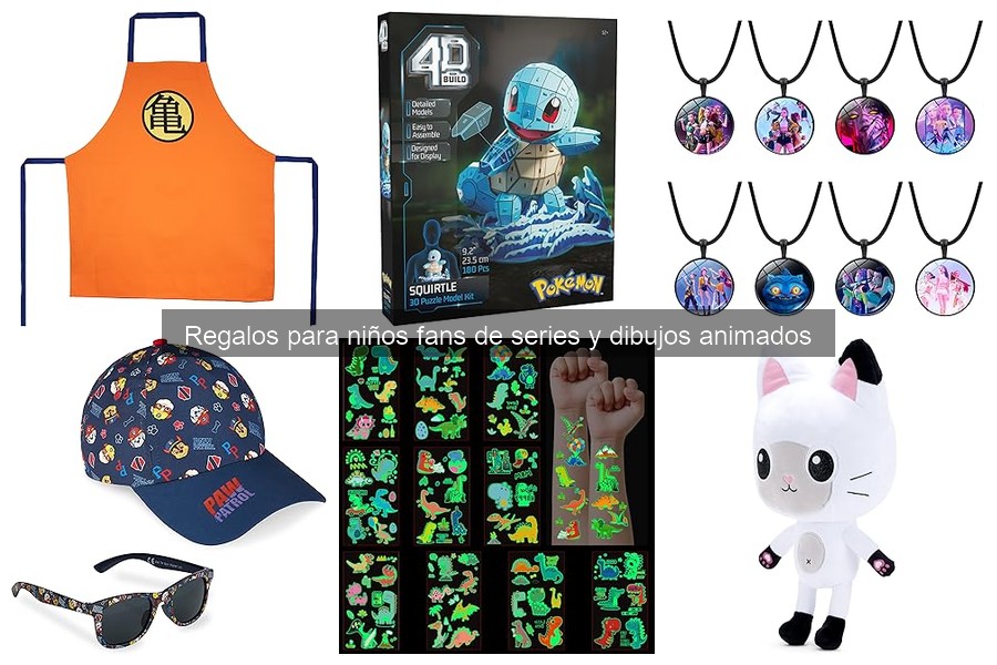 Errores al comprar regalos de dibujos animados para niños