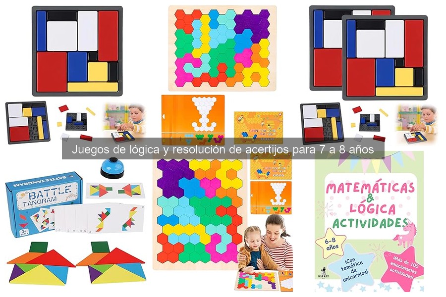 Errores al elegir juegos de lógica para niños de 7 a 8 años