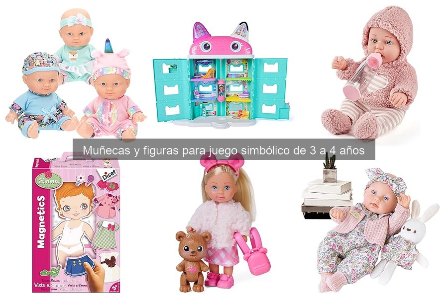 Errores al elegir muñecas para niños de 3 a 4 años