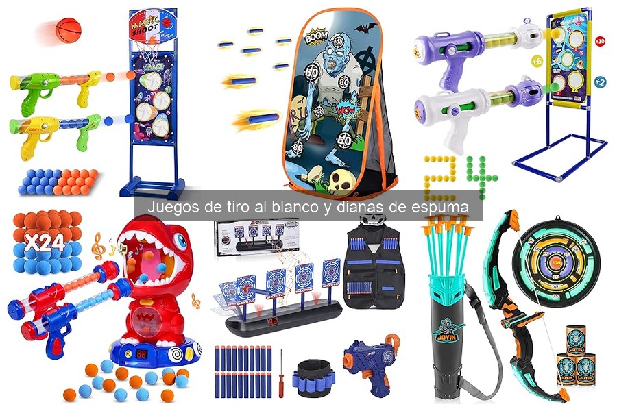 Errores comunes al elegir dianas de espuma para niños