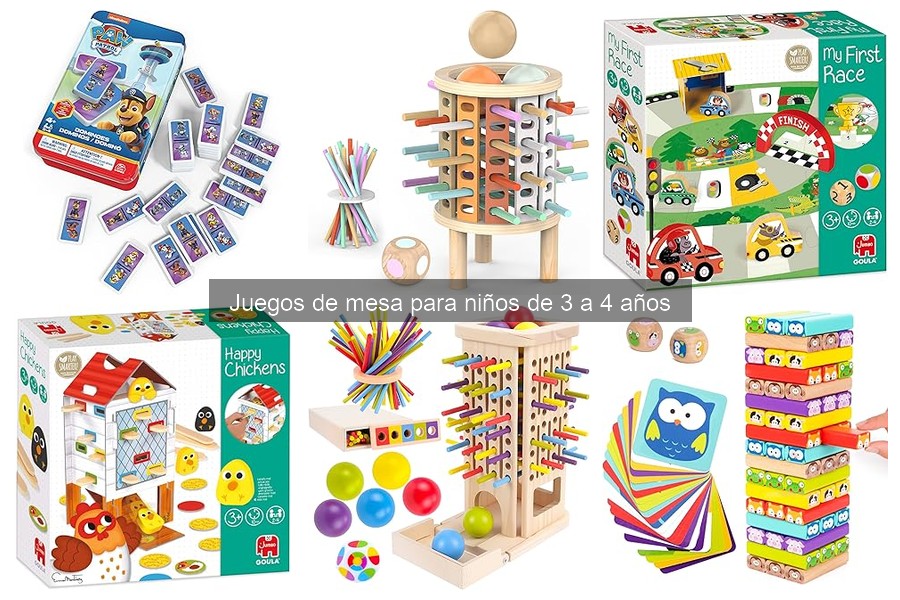 Errores comunes al elegir juegos de mesa para niños de 3 a 4 años