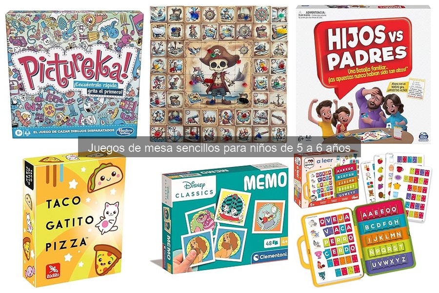 Errores comunes al elegir juegos de mesa para niños de 5 a 6 años