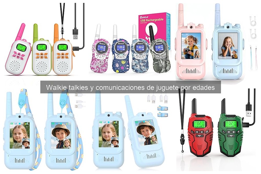 Errores comunes al elegir walkie talkies para niños