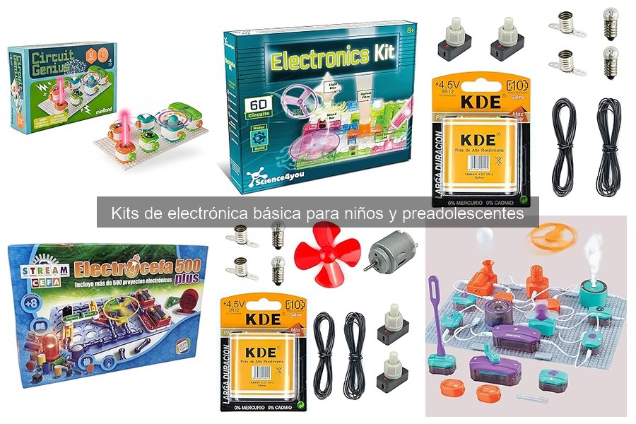 Errores comunes al usar kits de electrónica para niños