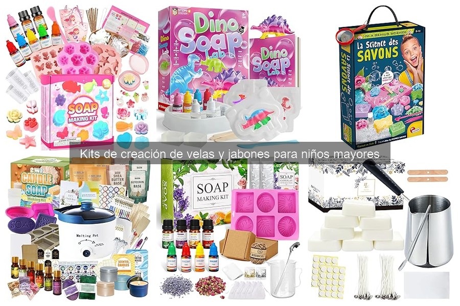 Errores comunes al usar kits de velas y jabones para niños