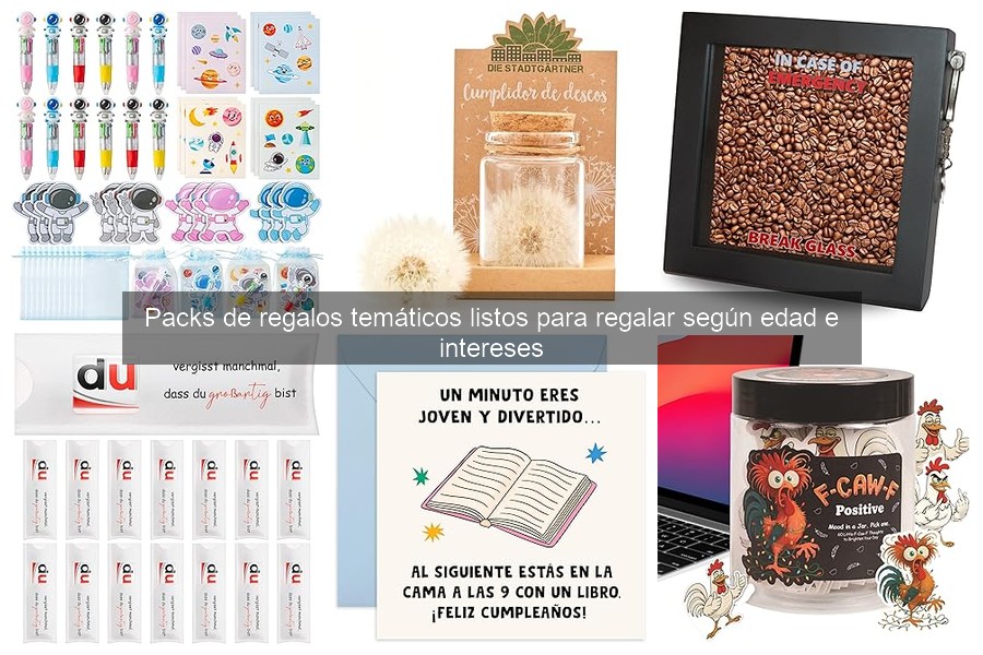 Errores comunes al usar packs de regalos temáticos para niños