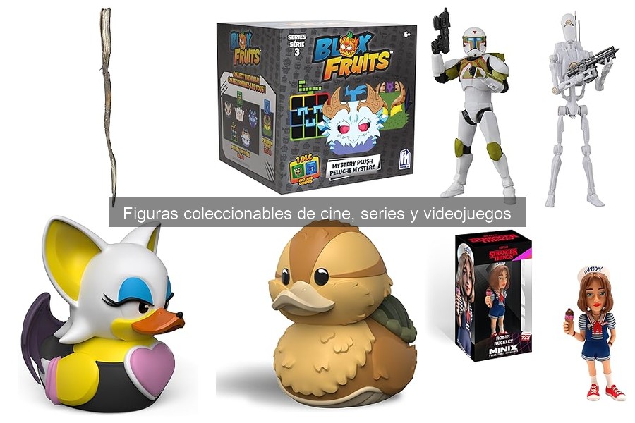 Figuras coleccionables de cine, series y videojuegos explicadas