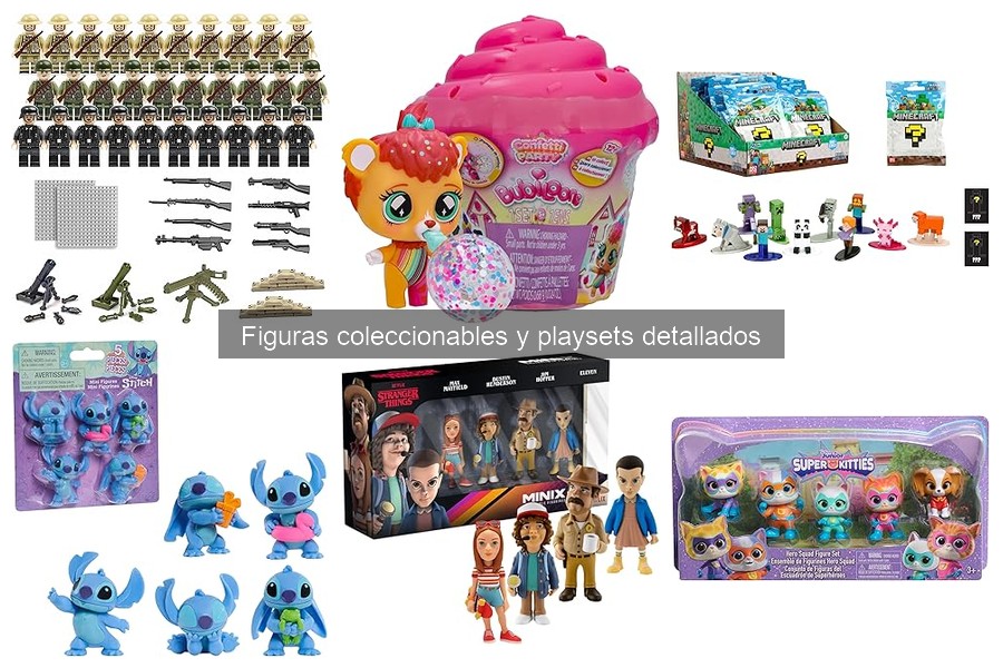 Figuras coleccionables vs. playsets: La mejor opción para tu hijo