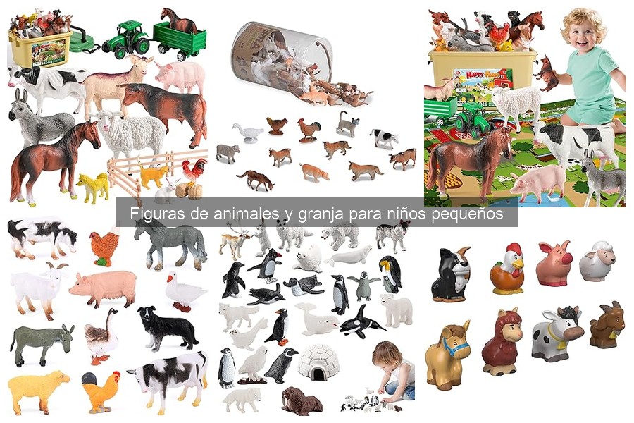 Figuras de animales y granja para niños: ¡Descubre su magia!