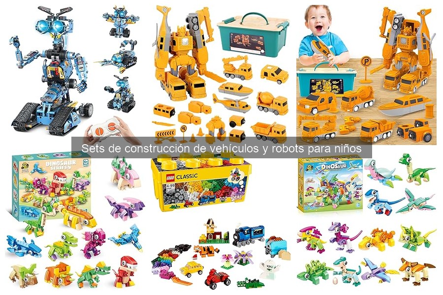 Fomenta la creatividad con sets de construcción de vehículos