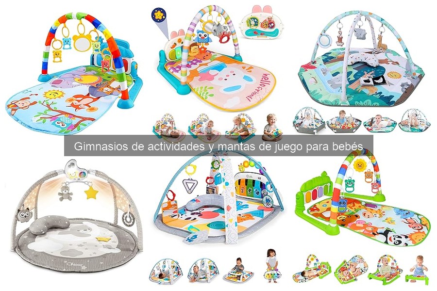 ** Fomentar el desarrollo del bebé con gimnasios de actividades