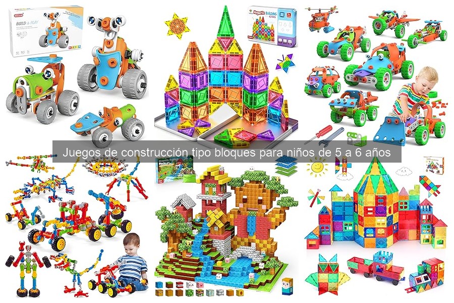 Guía de compra de bloques de construcción para niños de 5 a 6 años
