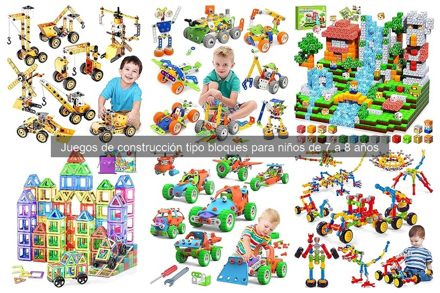 Guía de compra de bloques de construcción para niños de 7 a 8 años