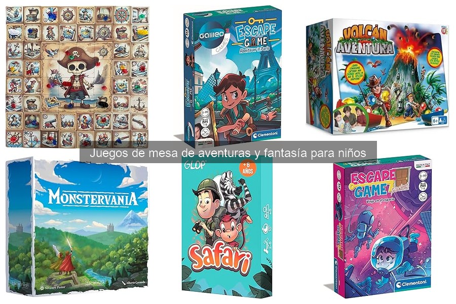 Guía de compra de juegos de mesa de fantasía para niños