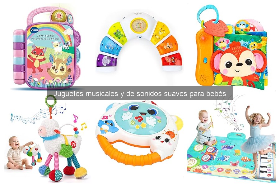 Guía de compra de juguetes musicales para bebés