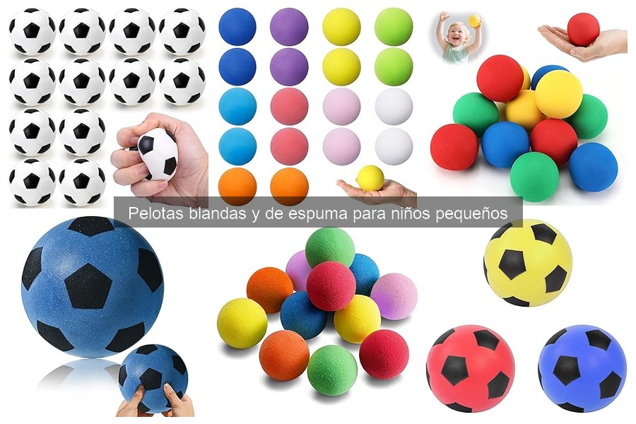 Guía de compra de pelotas blandas y de espuma para niños