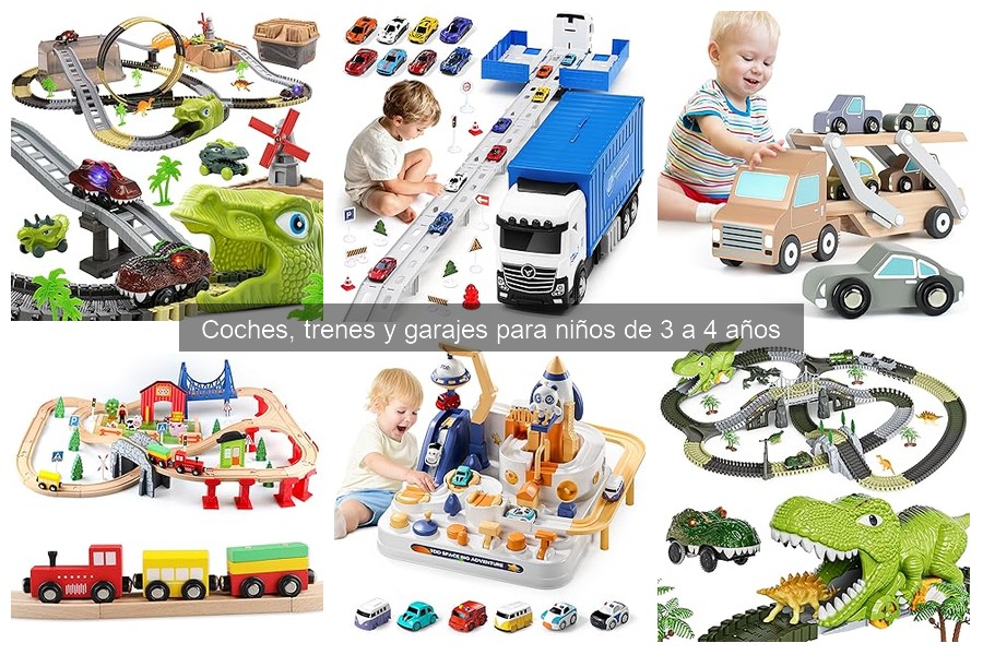 Guía de compra de trenes de juguete para niños 3-4 años