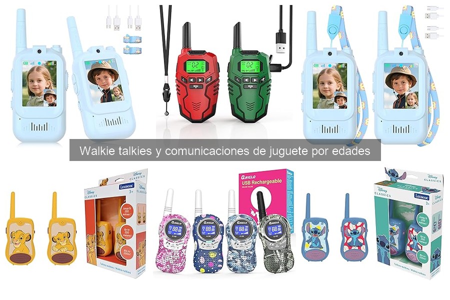 Guía de compra de walkie talkies para niños: aspectos clave