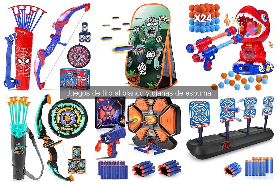 Guía de compra: dianas de espuma para niños