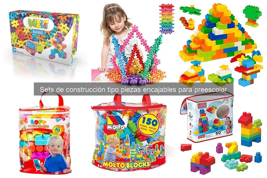 Guía de compra para sets de construcción encajables para preescolar
