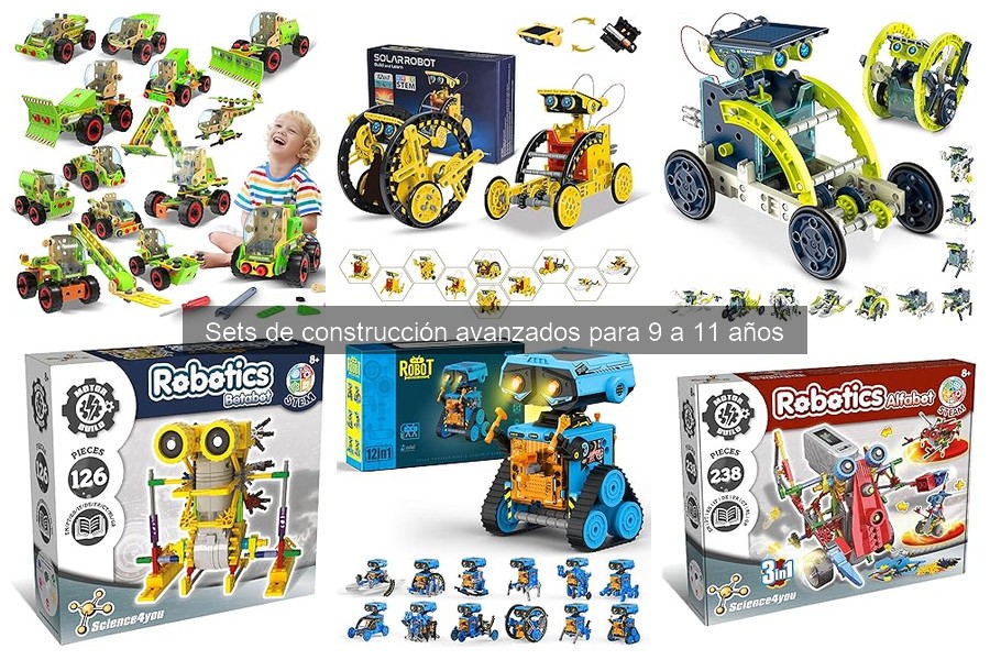 Guía de compra: Sets de construcción avanzados para 9-11 años