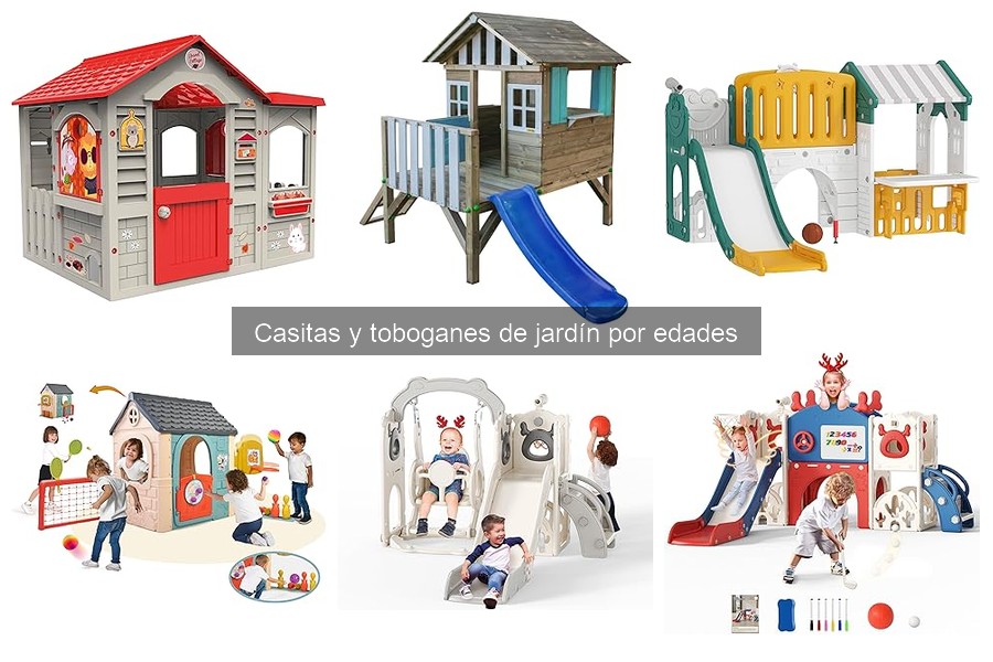Guía de instalación de casitas y toboganes de jardín